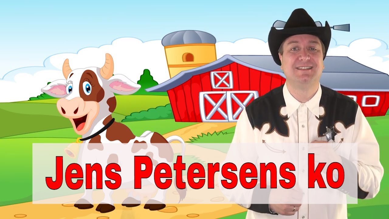 Jens Petersens ko | Børnesang med fagter |  Syng med Sherif Haps