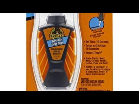 Gorilla Glue Super Glue Demo & Review