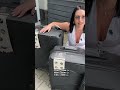 Чемодан пластик маленький S 75 л 595720 Черный Відео