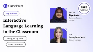 Interactive Language Learning in the Classroom