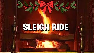 Johnny Mathis – Sleigh Ride (Official Yule Log – Christmas Songs)