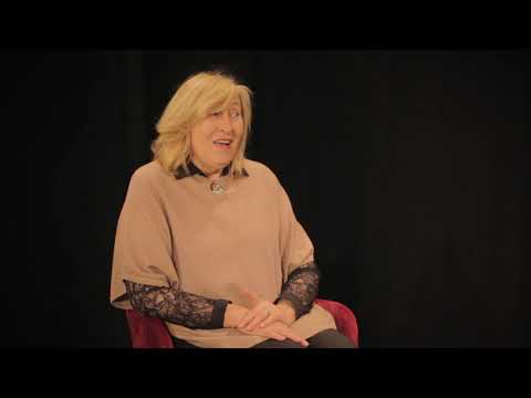 Z Olgo Majcen ob slovenskem kulturnem prazniku