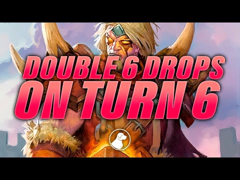 Double 6 Drops on Turn 6 | Dogdog Hearthstone Battlegrounds