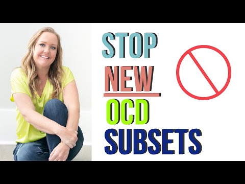 Stop Anxiety & New OCD Subsets