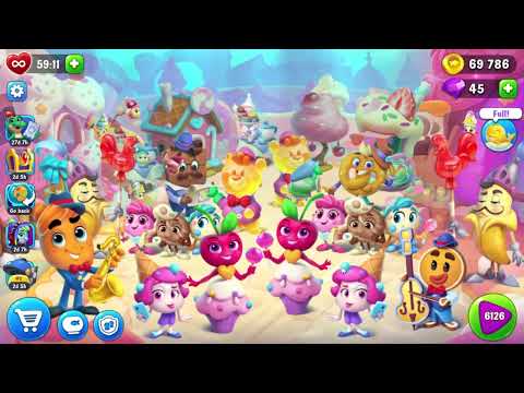 Fishdom 6126 Super Hard Level - 11 moves - NO BooSTERS