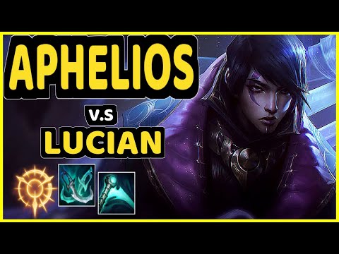 THEUSMA (APHELIOS) vs LUCIAN - BOTTOM ADC GAMEPLAY - BR Ranked GRANDMASTER