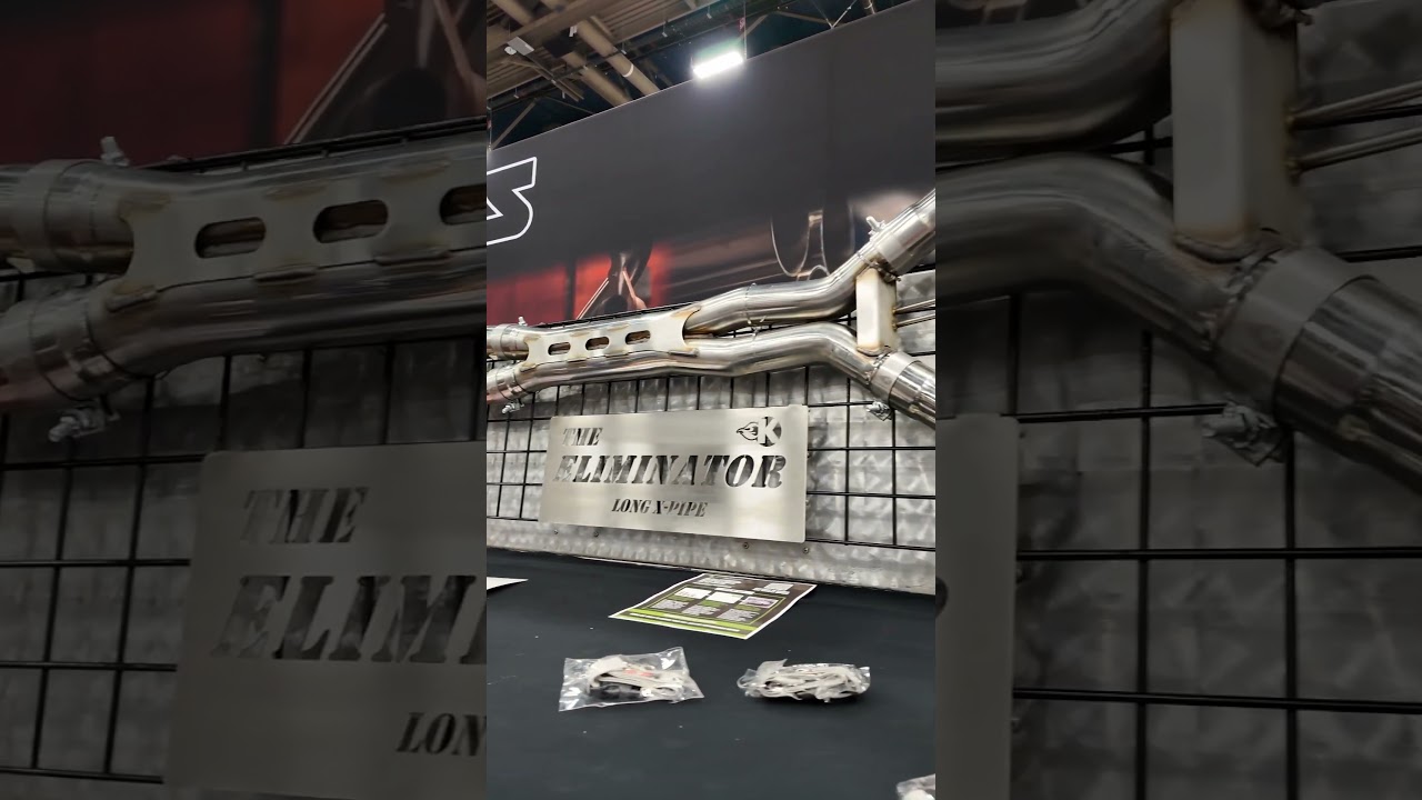 SEMA 2025 Kooks Eliminator Long X-Pipe Series | Road-Race Exhaust Tech for Corvette, Mustang, Camaro