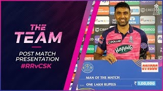 Ravichandran Ashwin - Man Of The Match | RR vs CSK | IPL 2022 | Rajasthan Royals