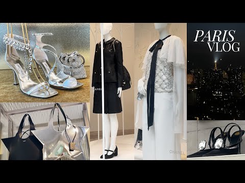 Luxury in Paris vlog: Saint Laurent, CHANEL, Jimmy Choo, Courrèges, Coperni... Spring 2025 shopping