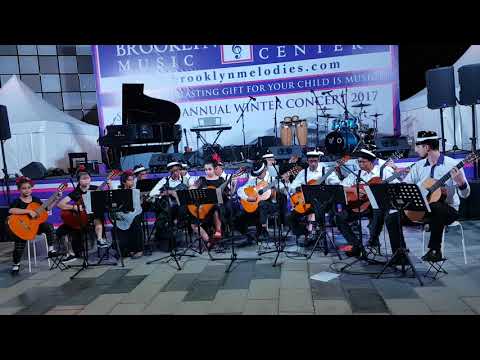 BMMC guitar ensemble - La Cucaracha & La Bamba