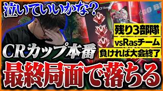 猛練習して臨んだCRカップの結末があまりにも残酷すぎた…【Apex Legends/たいじ/加藤純一/すもも/Euriece】