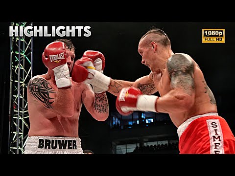 Oleksandr Usyk vs Daniel Bruwer HIGHLIGHTS | BOXING K.O FIGHT HD