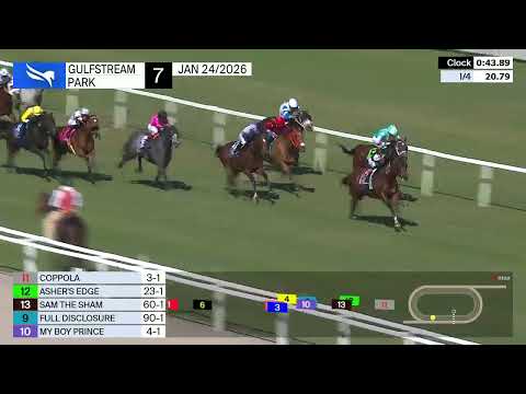 Gulfstream Park January 24, 2026 Race 7