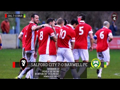 Salford City 7-0 Barwell - Evo-Stik Northern Premier League 02.01.16