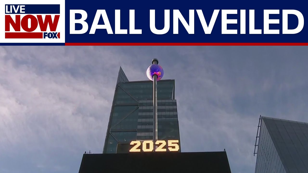 WATCH: Times Square NYE ball unveiled for 2026 celebration  | LiveNOW from FOX