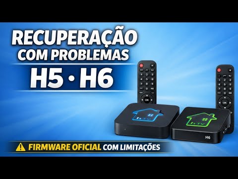 𝗛𝗧𝗩 𝗰𝗼𝗺 𝗽𝗿𝗼𝗯𝗹𝗲𝗺𝗮𝘀 𝗻𝗮 𝗿𝗲𝗰𝘂𝗽𝗲𝗿𝗮çã𝗼 𝗱𝗮 𝗛𝟱 𝗲 𝗛𝟲 𝗮𝗽ó𝘀 𝗹𝗶𝗯𝗲𝗿𝗮𝗿 𝗳𝗶𝗿𝗺𝘄𝗮𝗿𝗲 𝗼𝗳𝗶𝗰𝗶𝗮𝗹