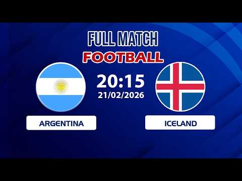 🔴 Argentina vs Iceland | A Nerve-Wracking Battle Where Every Mistake Is Costly