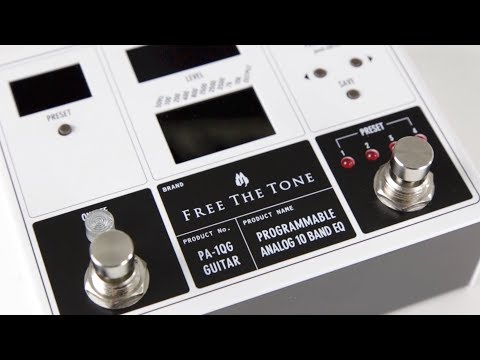 Free The Tone PA-1QG Programmable Analog 10 Band EQ Pedal image 4