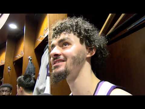 Kansas State Basketball | Ish Massoud Postgame Interview | K-State 98, Michigan State 93