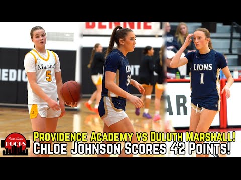 Maddyn Greenway And Chloe Johnson Face Off! Providence vs Duluth Marshall