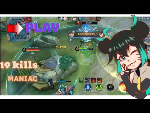 #ml #wanwan #mlb 1vs 5 MANIAC!! Wanwan Best Build to Wipe Out all your Enemies Alone in Ranked Game!