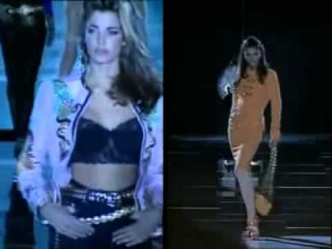 Supermodels  Versace Fashion Catwalk Compilation