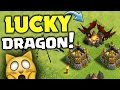 Clash of Clans: EPIC COC CHALLENGE... THE LUCKY DRAGON! CAN WE DO IT?