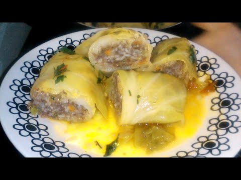 Como fazer Charuto de repolho simples e gostoso com carne moída