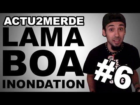 ACTU2MERDE #6 - LAMA, BOA ET INONDATION