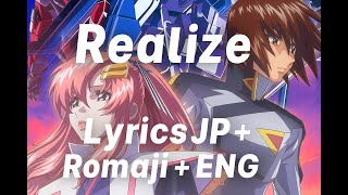 Download lagu 【JP   Romaji   ENG Lyrics】Nami Tamaki – Realize | Gundam SEED Lyric Video mp3