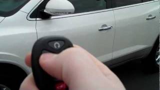 How to use the Remote Start on the 2011 Buick Enlcave - Art Gamblin Motors