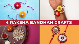 DIY Raksha Bandhan Crafts | How to make Perfect Rakhi at Home