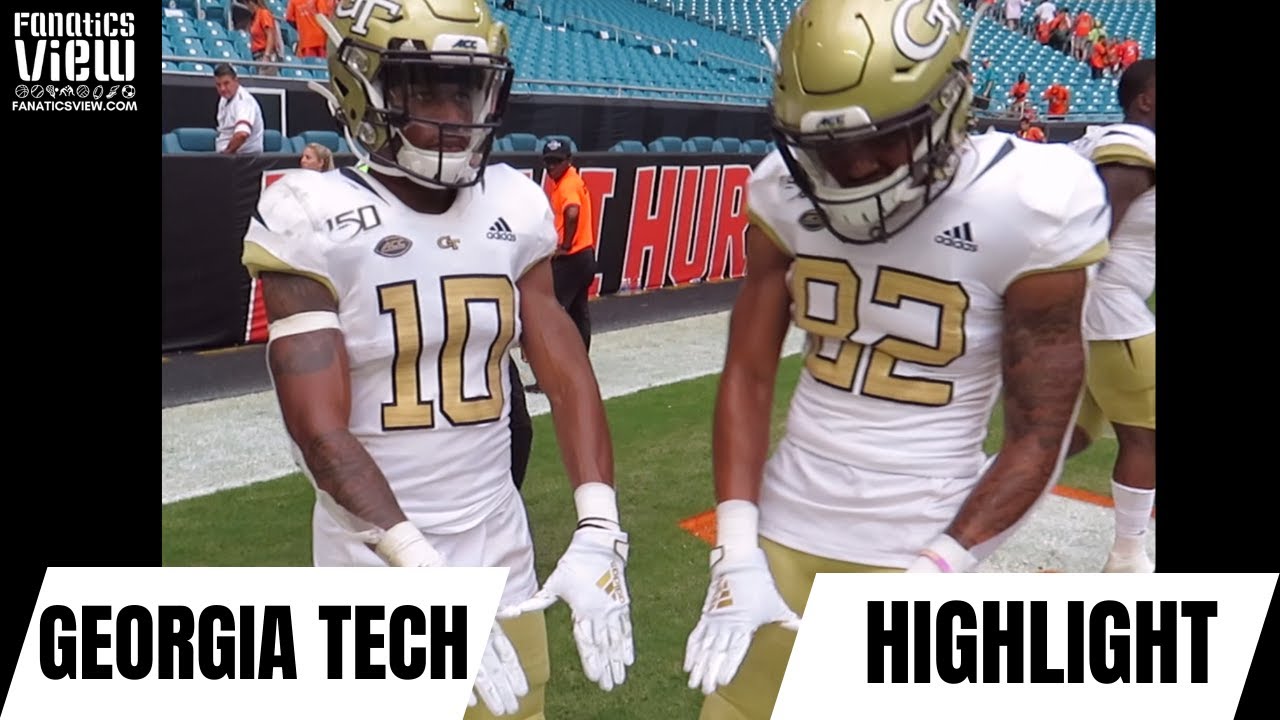 Georgia Tech trolls Miami Hurricanes with UPSIDE DOWN 'U' After Win in Miami!