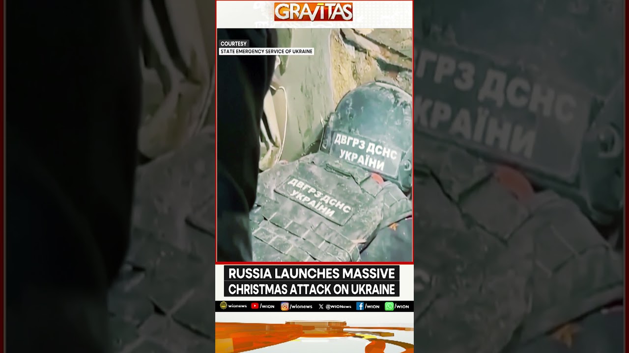 Russia Launches Massive Christmas Attack On Ukraine | WION Shorts