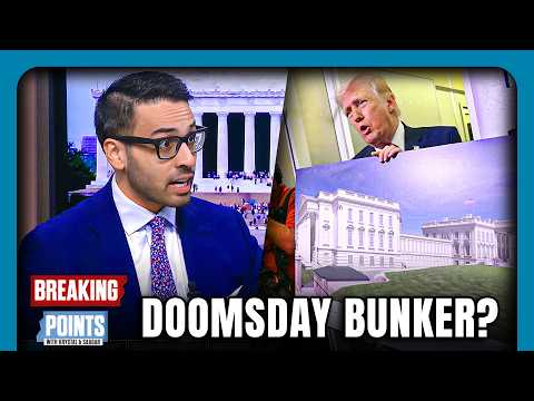 DOOMSDAY BUNKER? Trump REVEALS Military Complex Under Ballroom