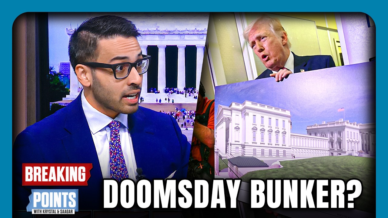 DOOMSDAY BUNKER? Trump REVEALS Military Complex Under Ballroom