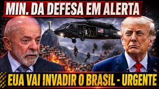 BOMBA - URGENTE - MIN. DA DEFESA FALA EM INVASÃO DOS EUA NO BRASIL - FORÇAS ARMADAS SEM CONDIÇÕES DE