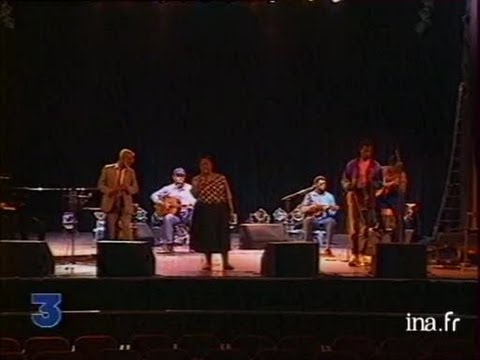 Olympia: Cesaria Evora in rehearsal for concert