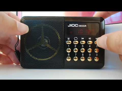 Сканирование FM диапазона в Нур-Султане 4 февраля 2022 года радиоприёмник JIOC H033UR