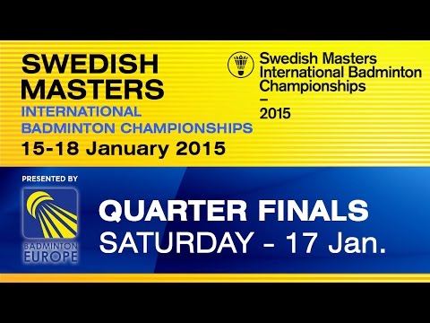 QF - XD - J.ARENDS / S.PIEK vs N.NOHR / S.THYGESEN - 2015 Swedish Masters