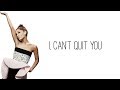 Cashmere Cat ft. Ariana Grande - Quit (Clean Lyrics)