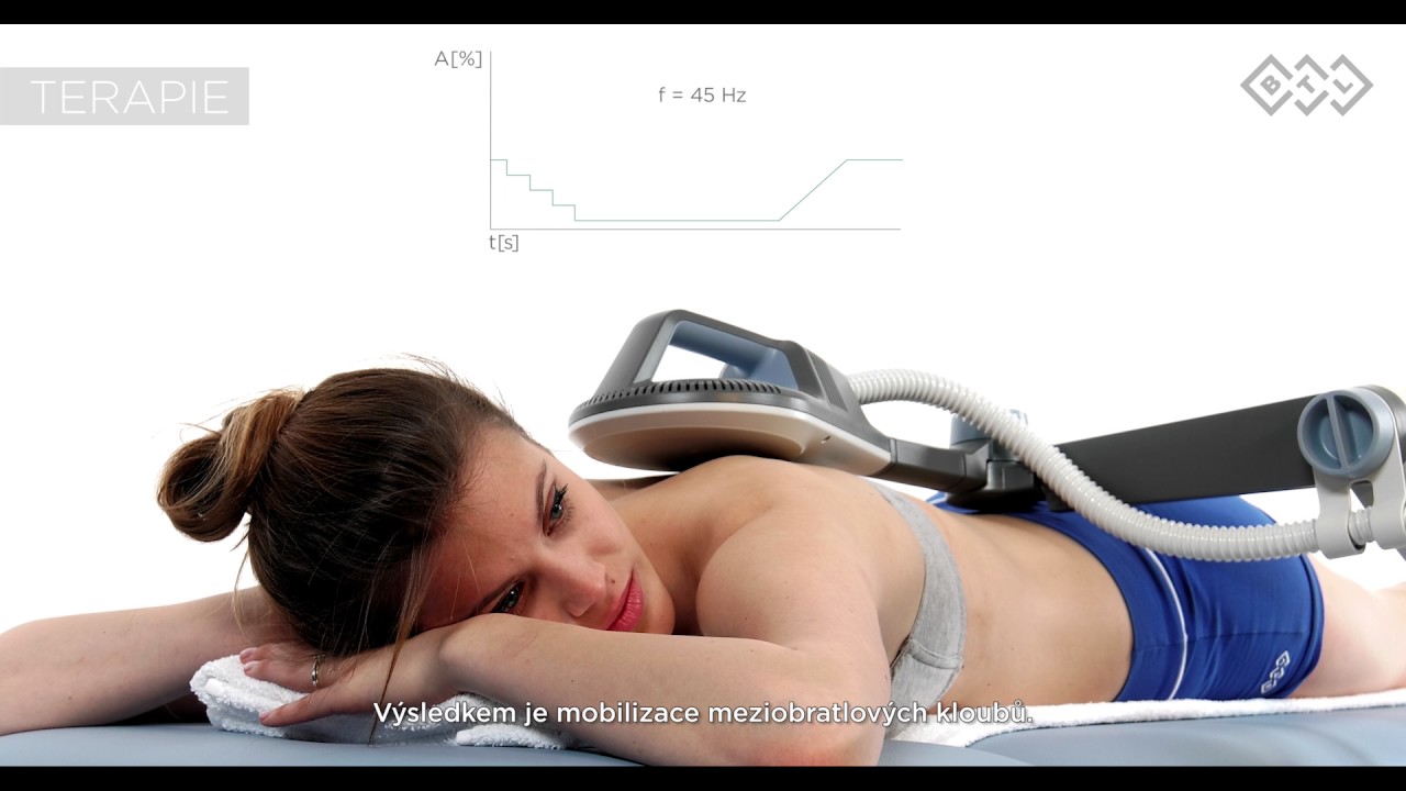 Vysokofrekvenčná magnetoterapia – mobilizácia hrudnej chrbtice