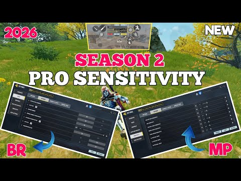 Best PRO Sensitivity Settings in CODM! (Season 2) | codm br settings | call of duty mobile | codm br