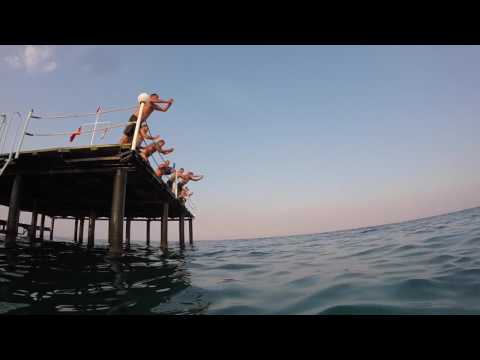 Soustředění na Kypru - Skoky do vody