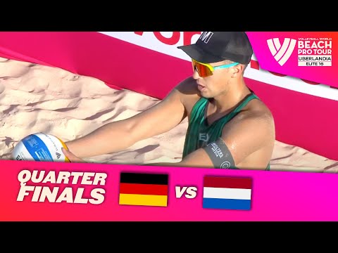 Ehlers/Wickler vs. van de Velde/Immers - Quarter Finals Highlights Uberlandia 2023 #BeachProTour
