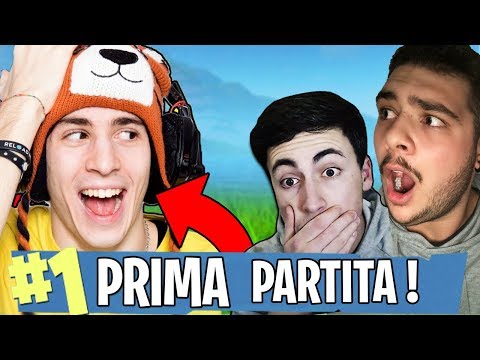 REAZIONE ALLA PRIMA PARTITA DI FAVIJ SU FORTNITE 😱 - ft. ShikokuJin