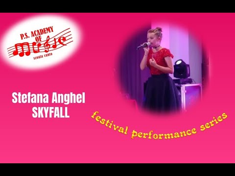 Stefana Anghel  - Skyfall ( live in cadrul festivalului Supervedete de Dragobete )