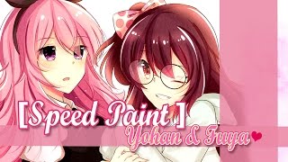 [Speed paint] Yohan & Fuya  l paint tool sai