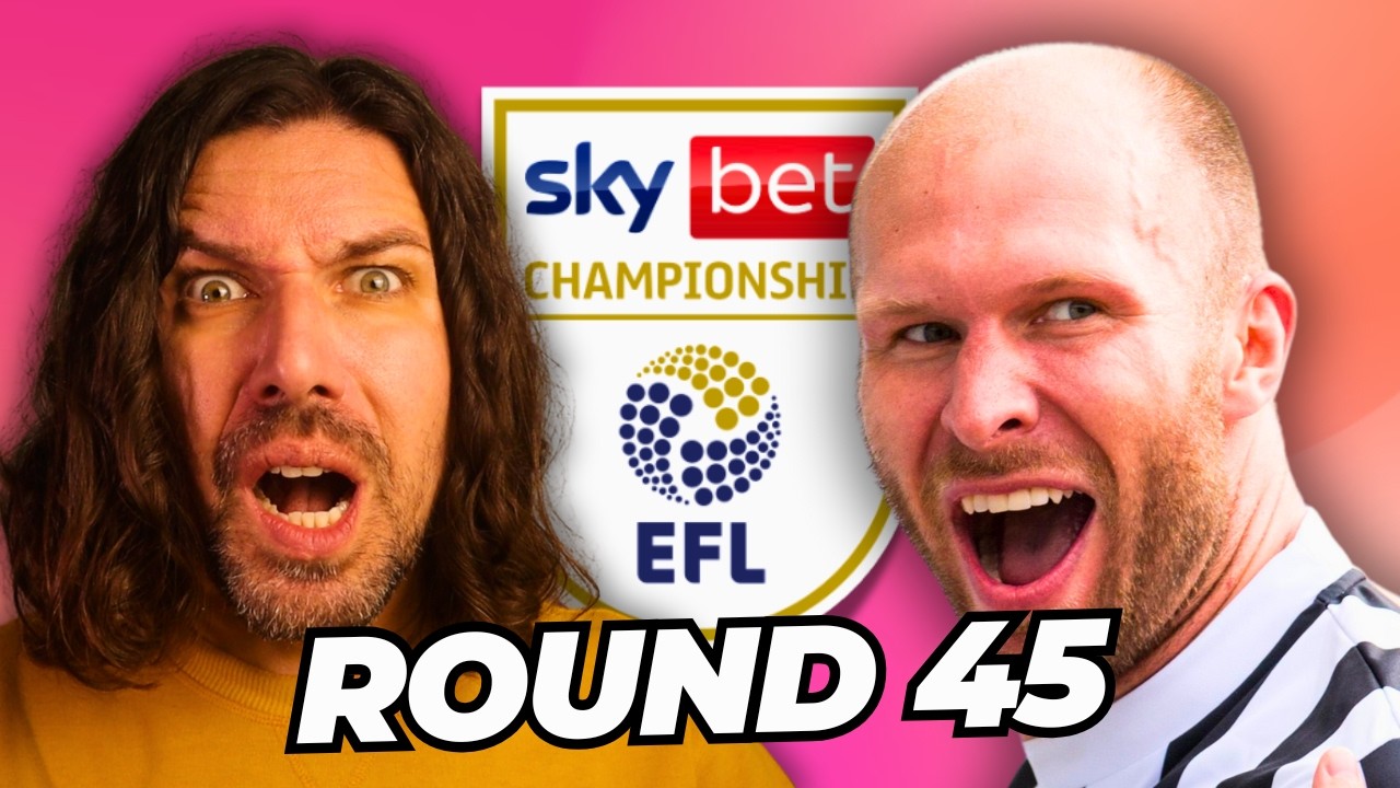 Championship SCORE PREDICTIONS - Round 45