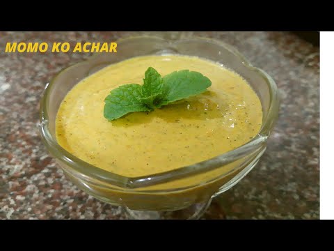 MOMO ko Achar (म:म: को अचार) | MOMO chutney | पिरो अचार| Nepali Food Recipe | Best Healthy Kitchen